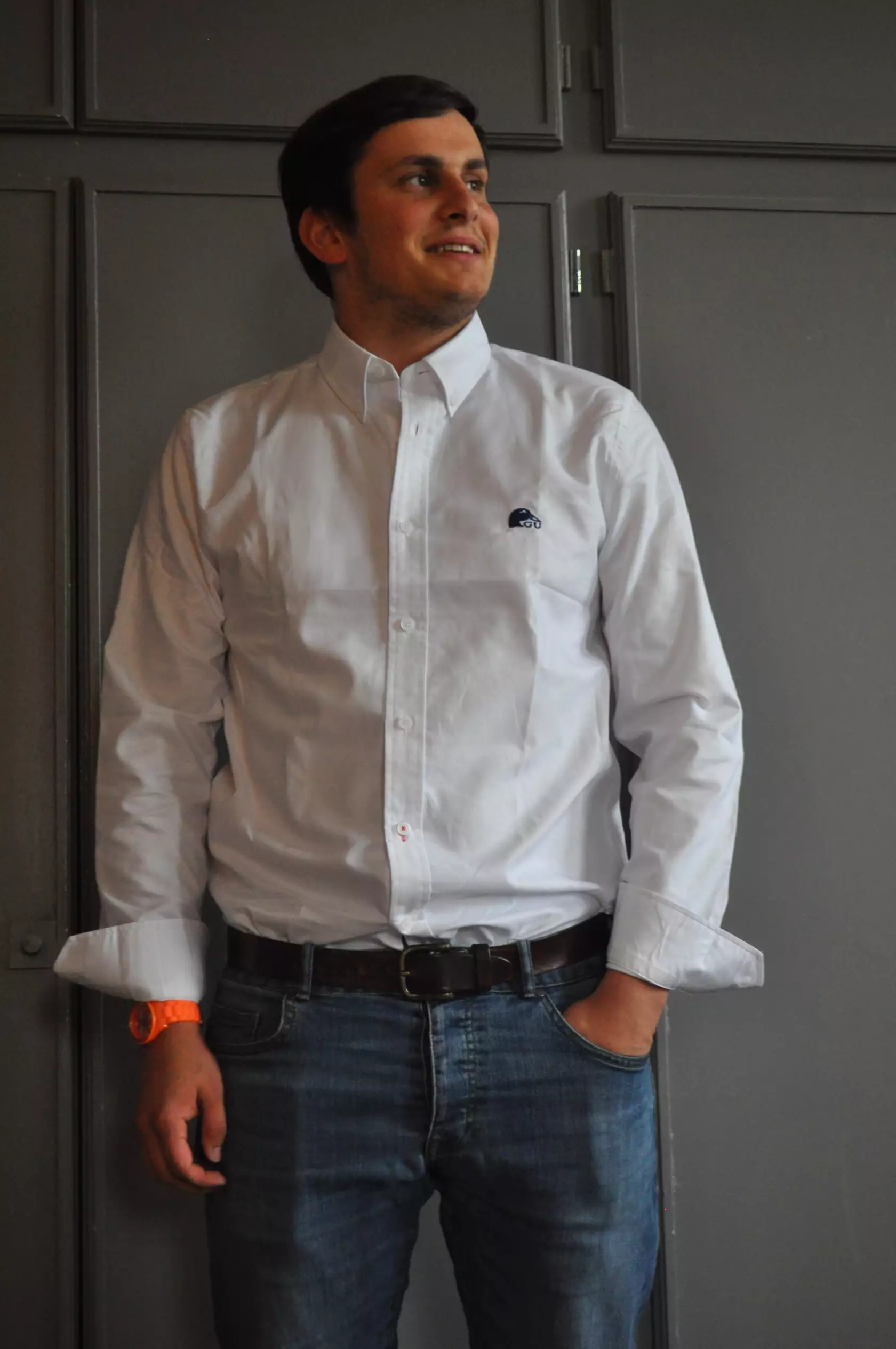 Chemise Oxford Blanche