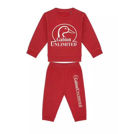 Ensemble molleton écoresponsable bébé Terracotta