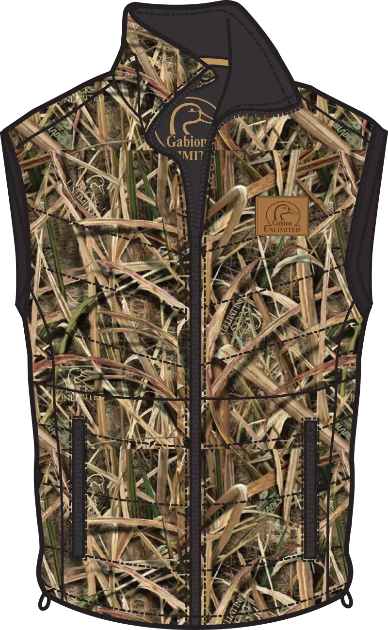 Bodywarmer camo