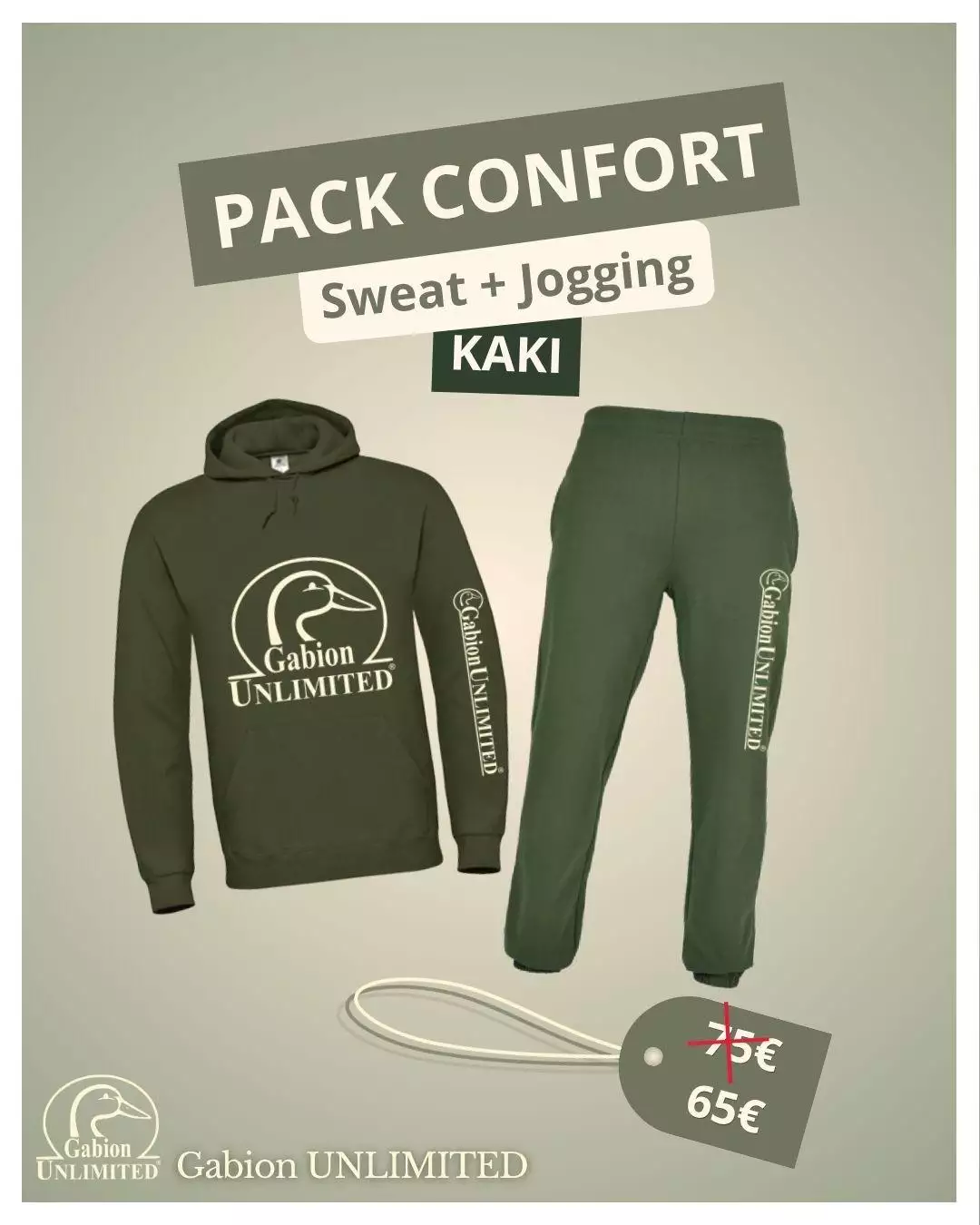 PACK CONFORT (SWEAT+PANTALON) GABION ULIMITED