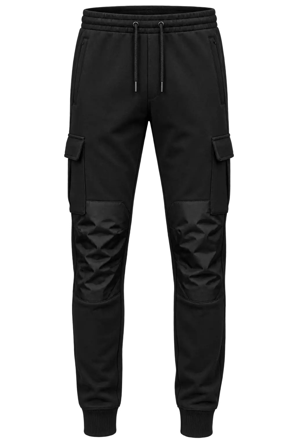 Pantalon Cargo Molletonné Noir