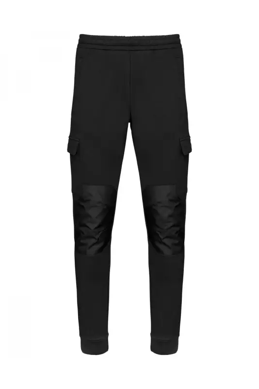 Pantalon Cargo Molletonné Noir