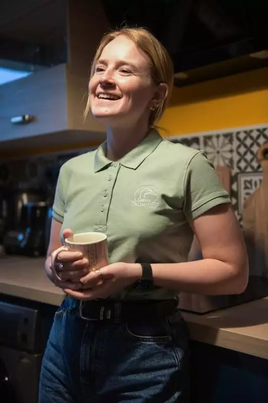 Polo Sage Femme