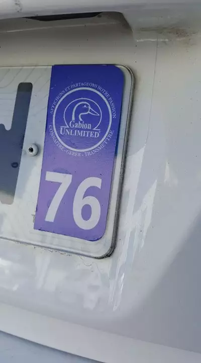 Stickers Plaque d'Immatriculation