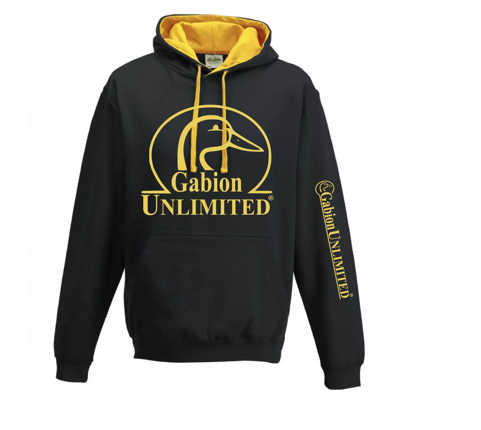 Sweat Bicolore Noir et Jaune