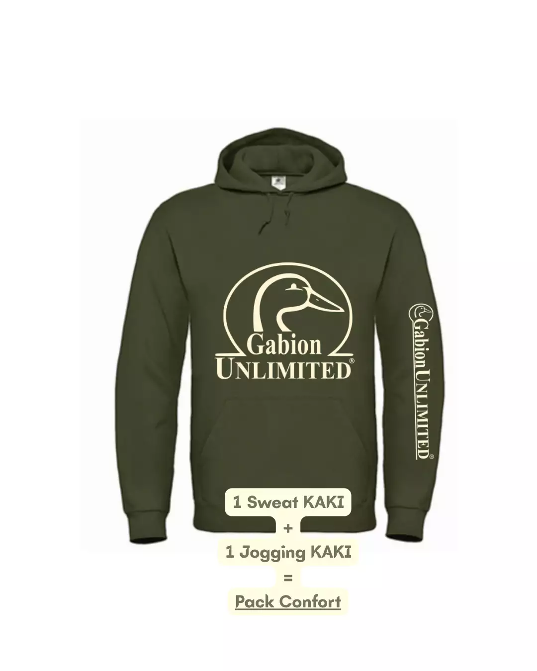 Sweat Kaki Classique