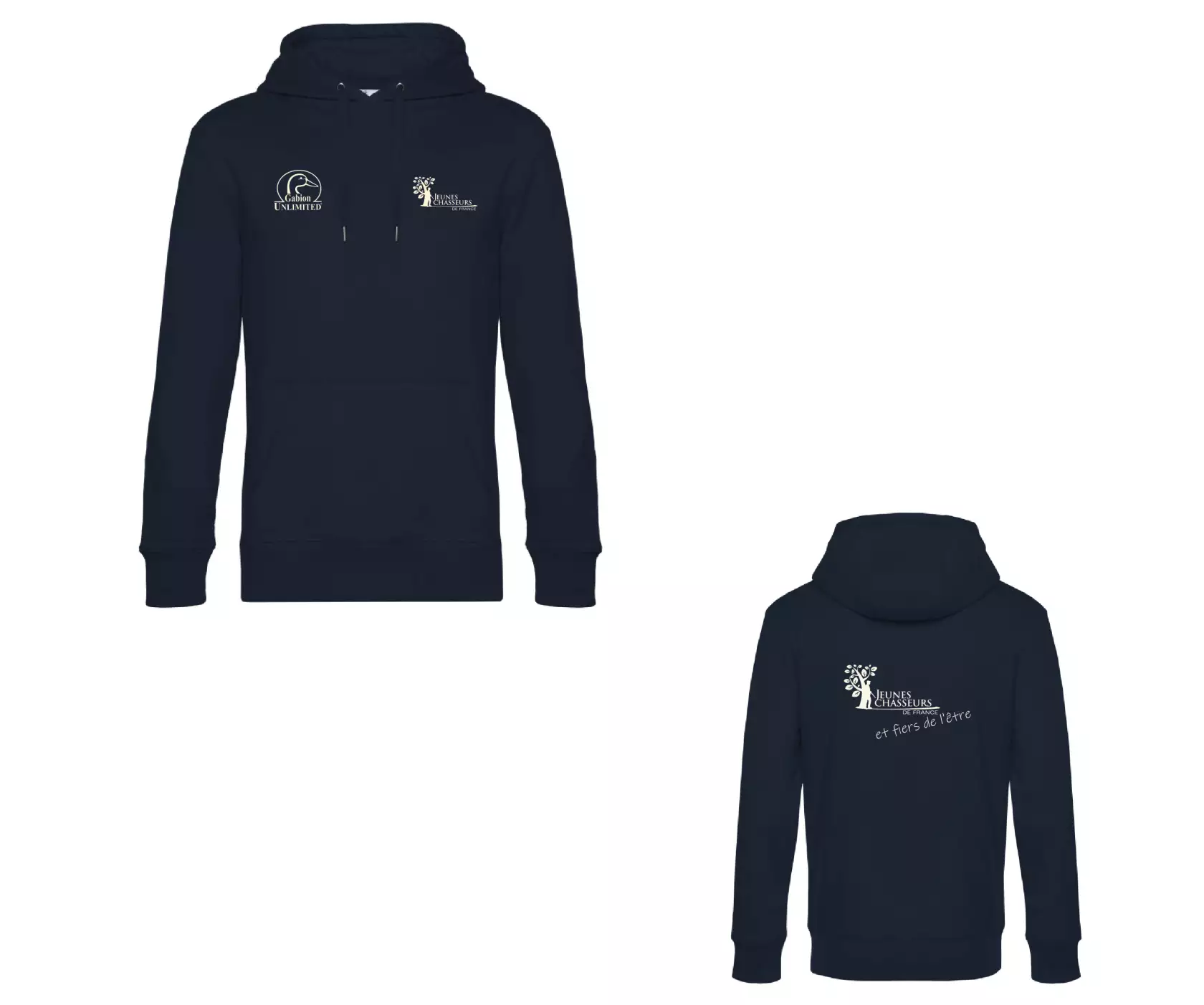 Sweat Marine brodé ANJC