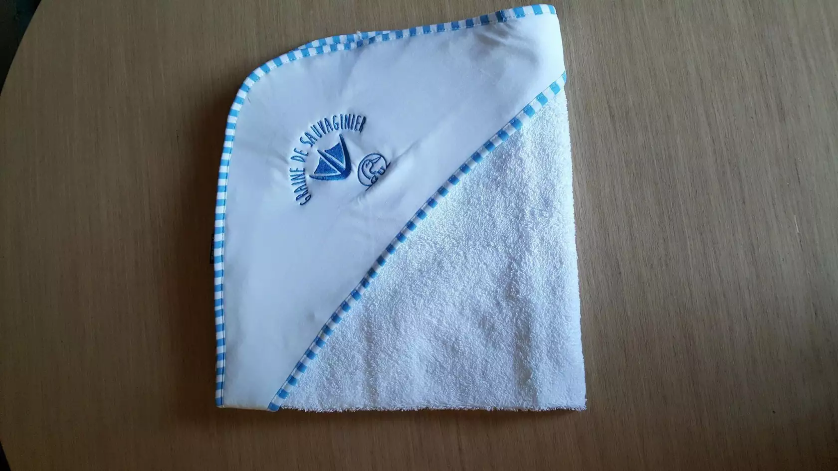 Bébé - Cape de bain - Bleu
