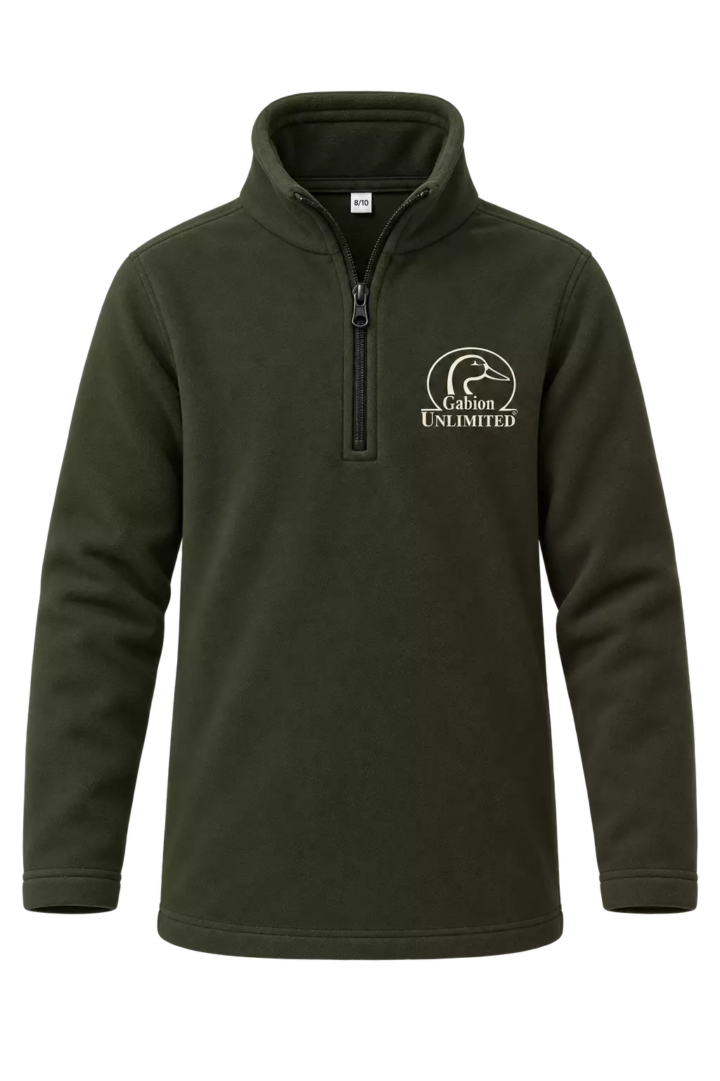 Sweat Polaire 1/4 Zip Kaki