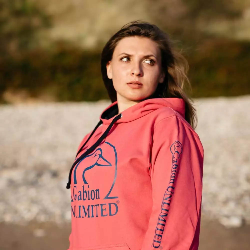 Sweat Rose & Bleu Femme