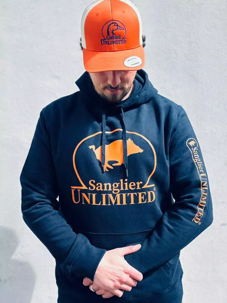 Sweat Sanglier Unlimited Marine