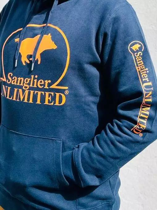 Sweat Sanglier Unlimited Marine