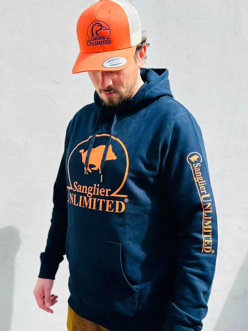 Sweat Sanglier Unlimited Marine