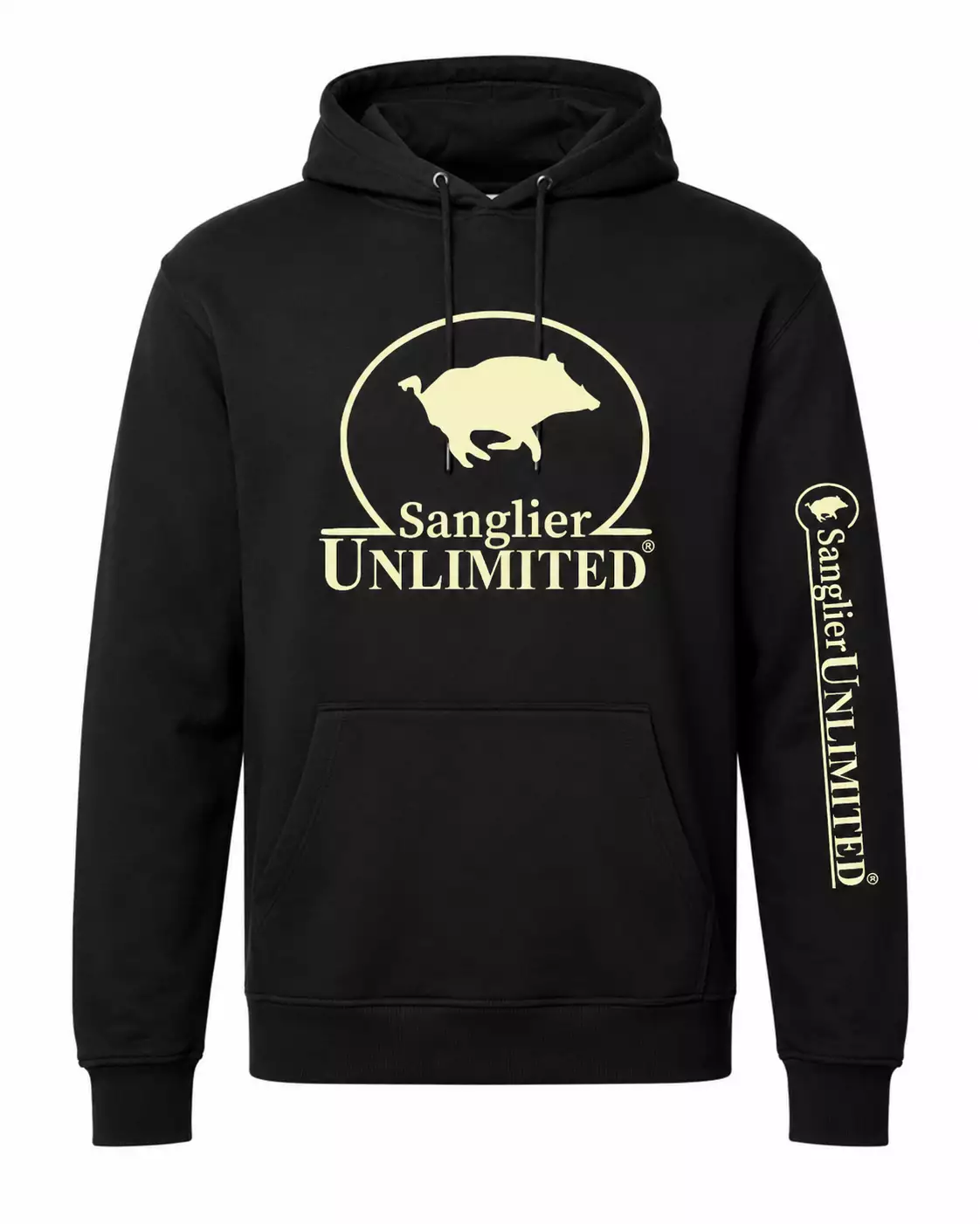Sweat Sanglier Unlimited Noir