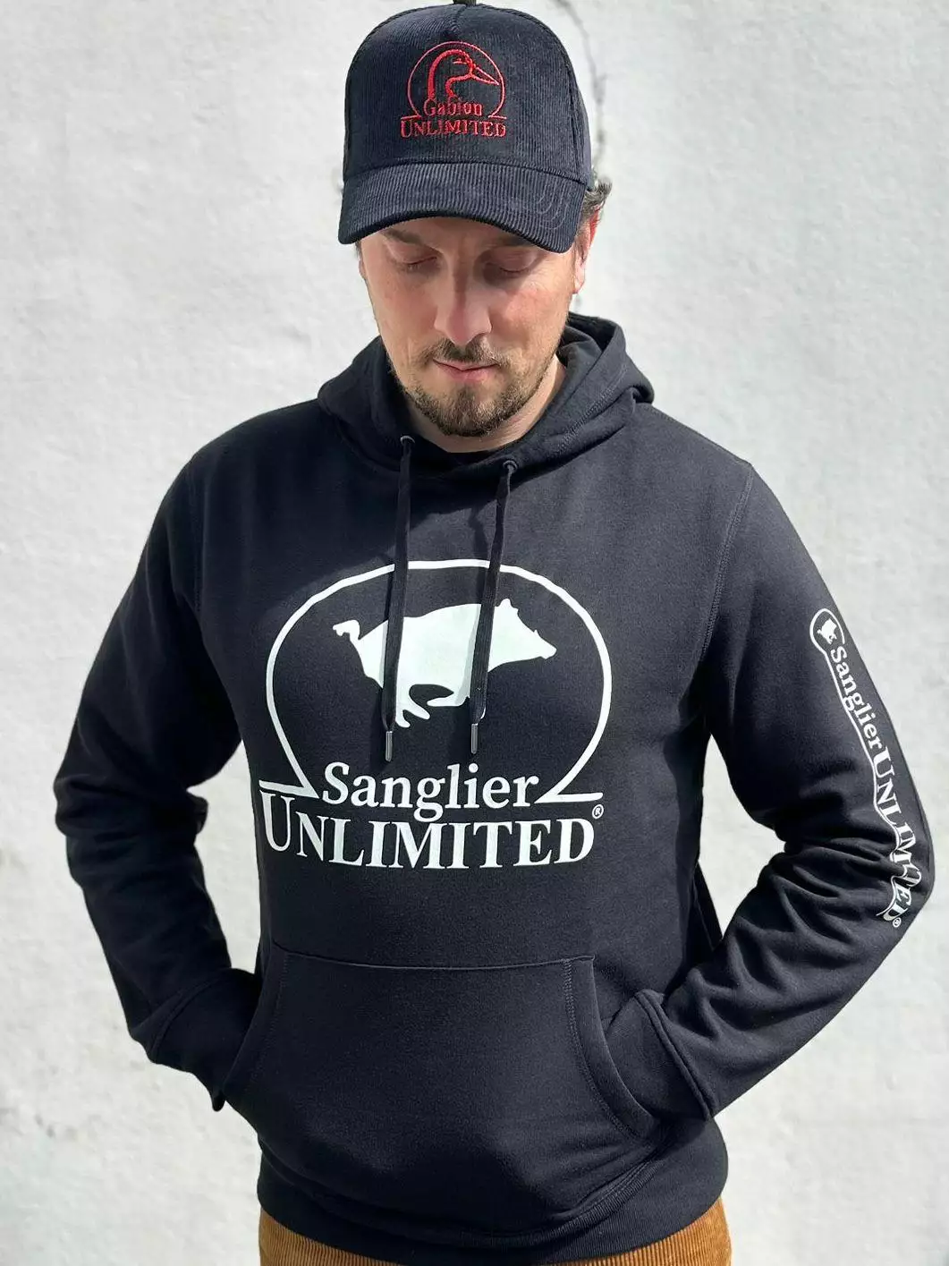 Sweat Sanglier Unlimited Noir