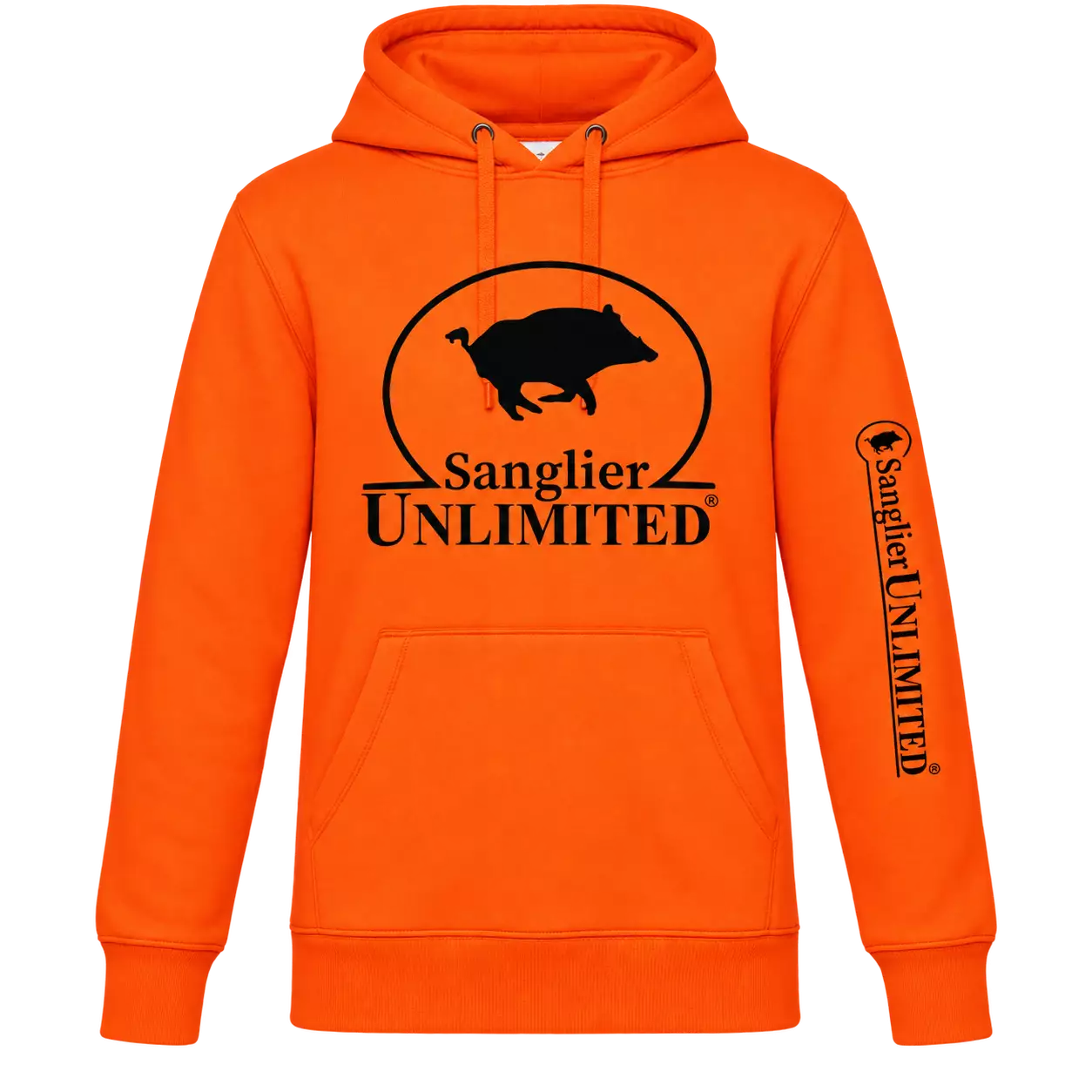 Sweat Sanglier Unlimited Orange