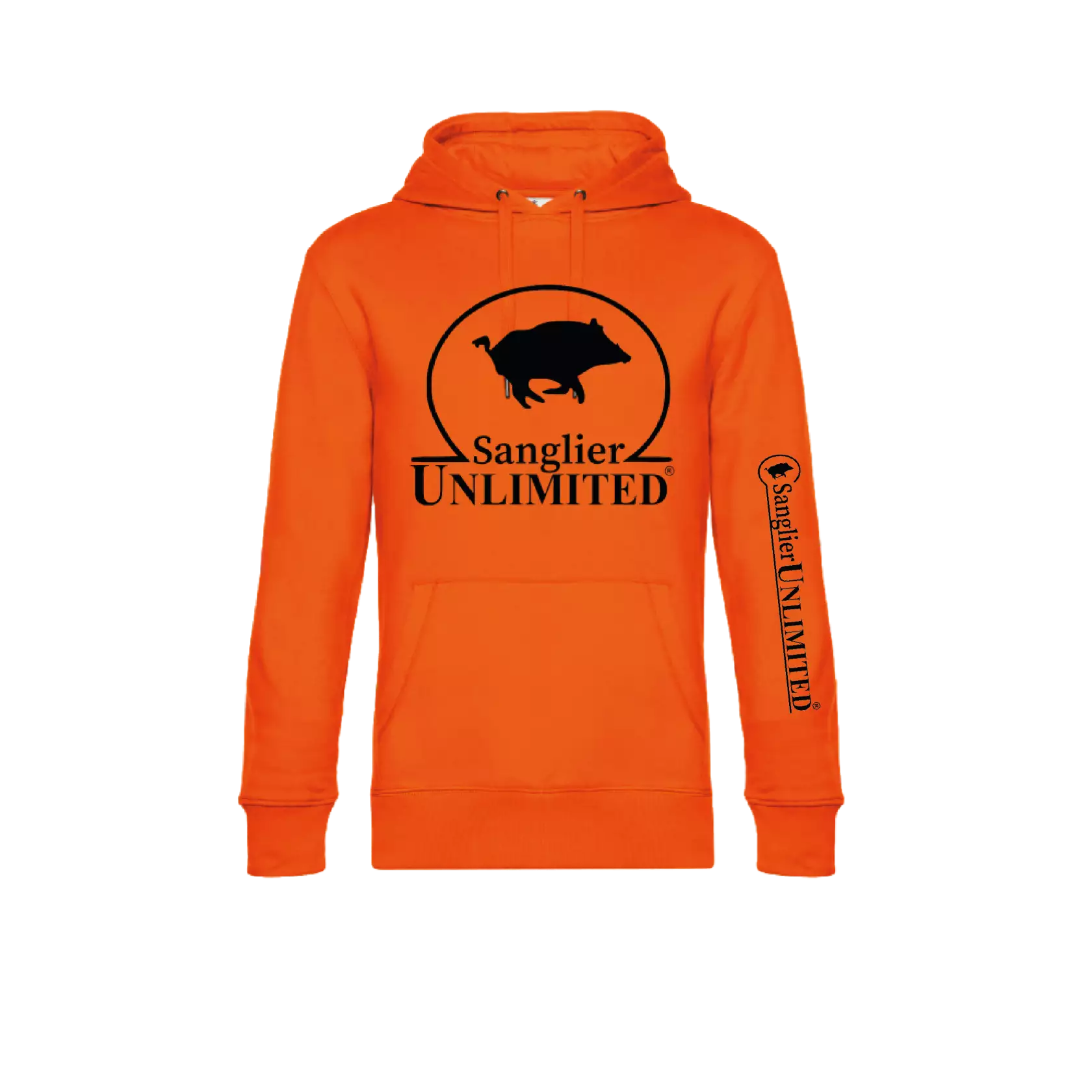 Sweat Sanglier Unlimited Orange