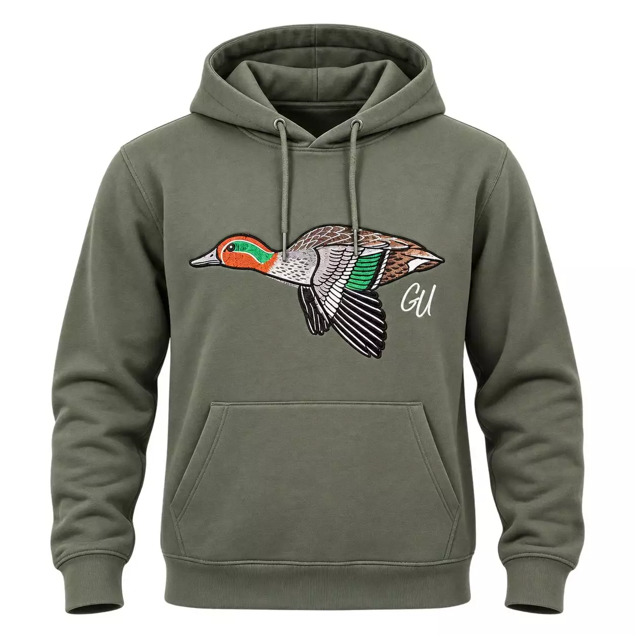 Sweat Sarcelle Brodé
