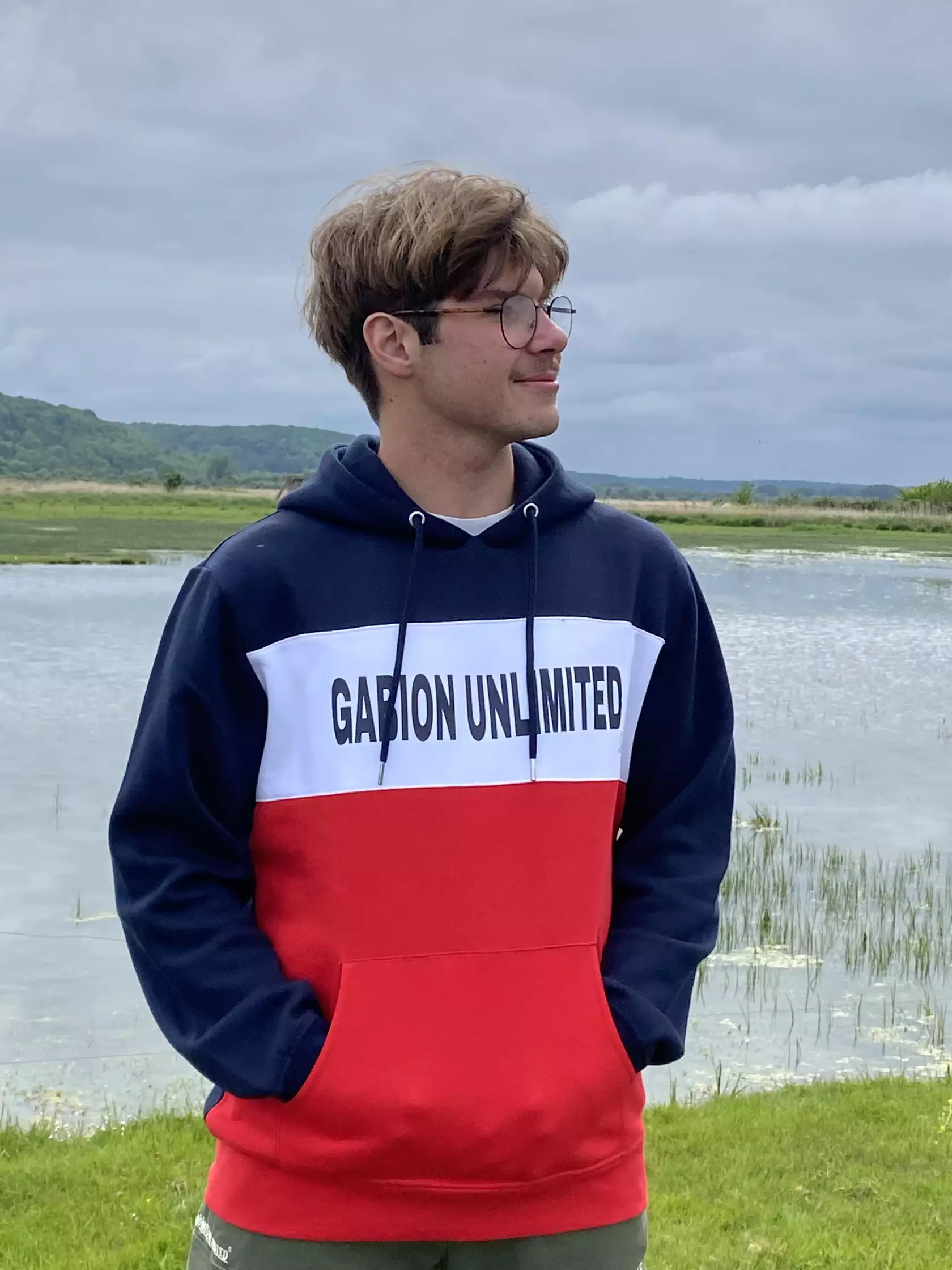 Sweat tricolore GU