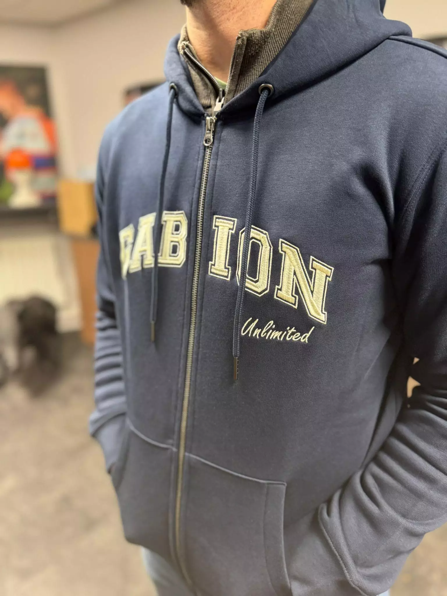 Sweat Zippé Urban Marine