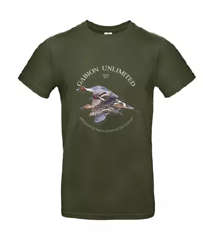 T-shirt DH Pilet Kaki