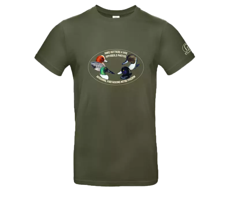 T-shirt Kaki Amis Huttiers