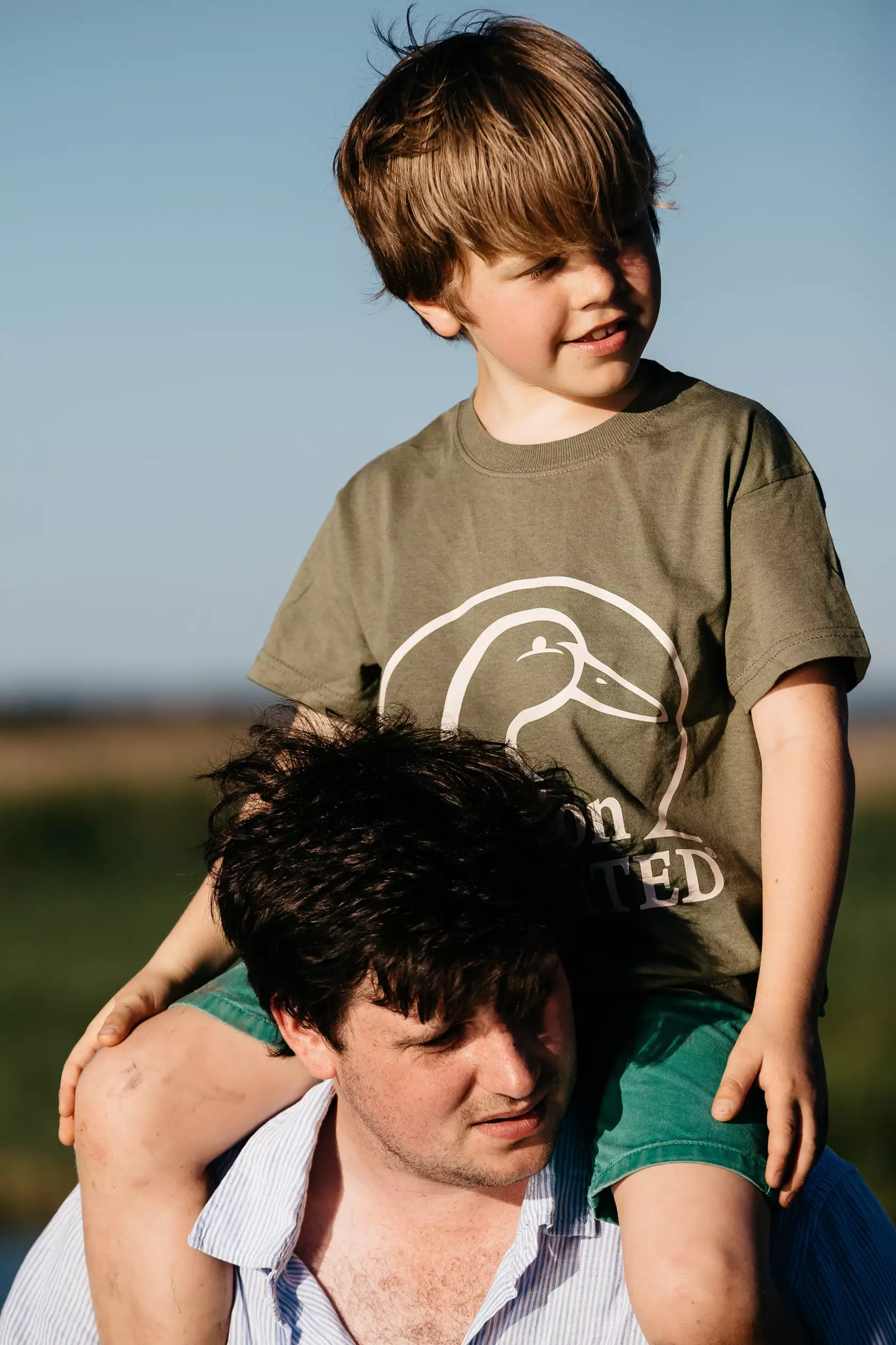 T-Shirt Kaki Enfant