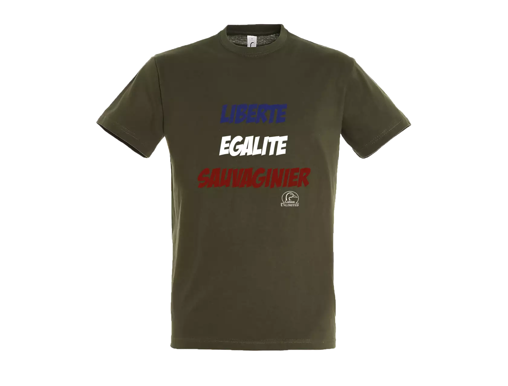 T-shirt liberté égalité sauvaginier