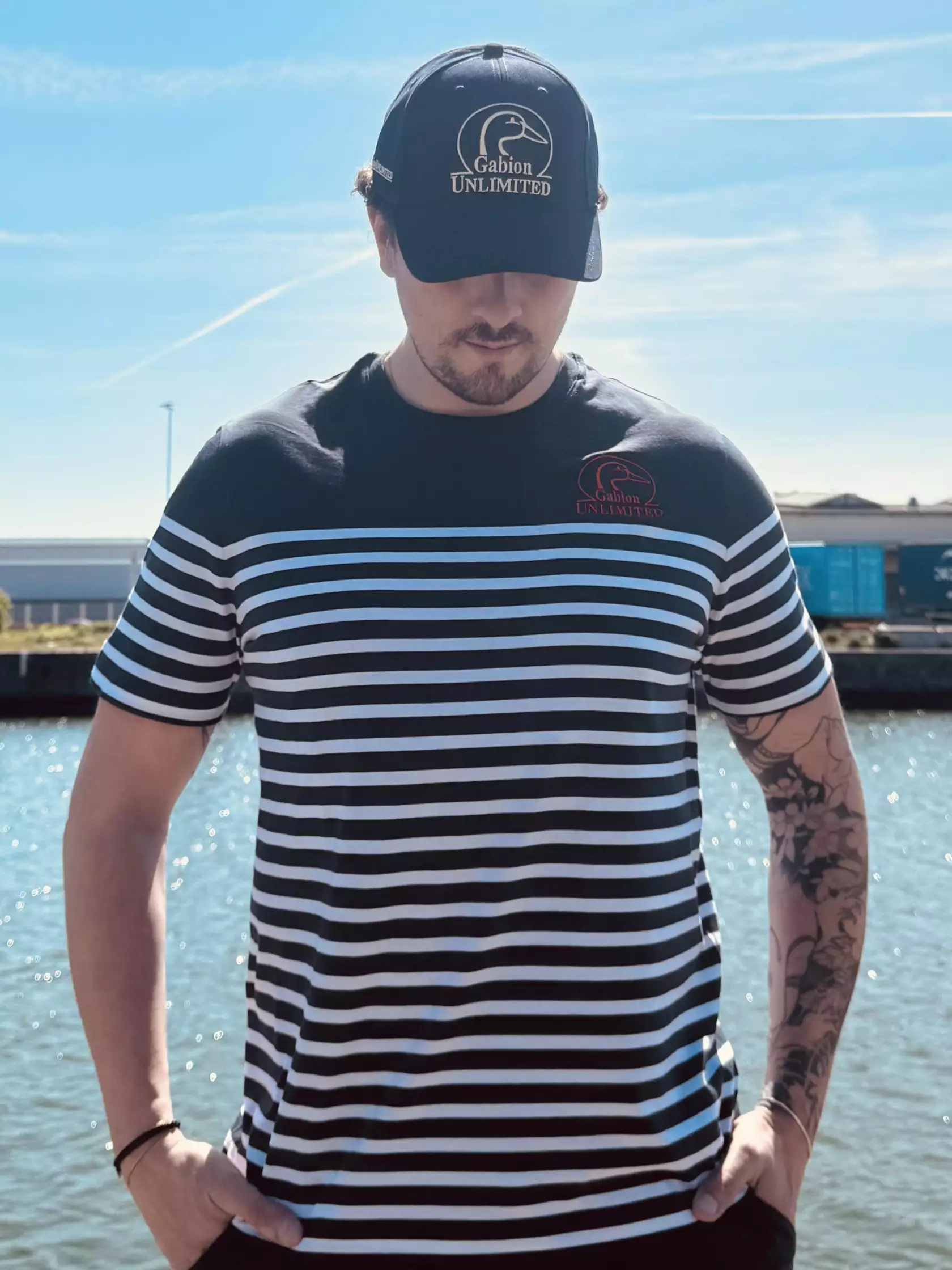 T-shirt Marinière Homme