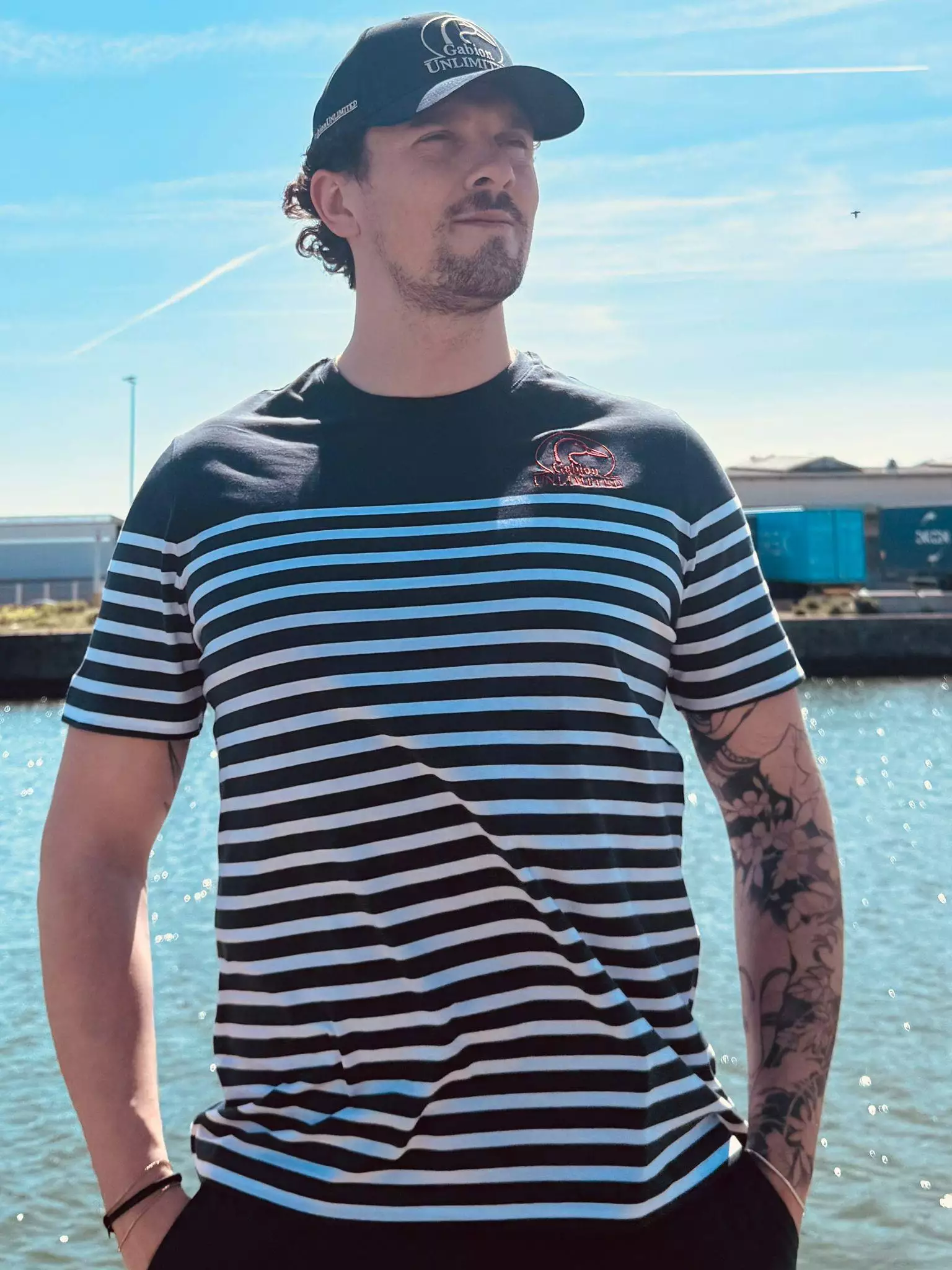 T-shirt Marinière Homme