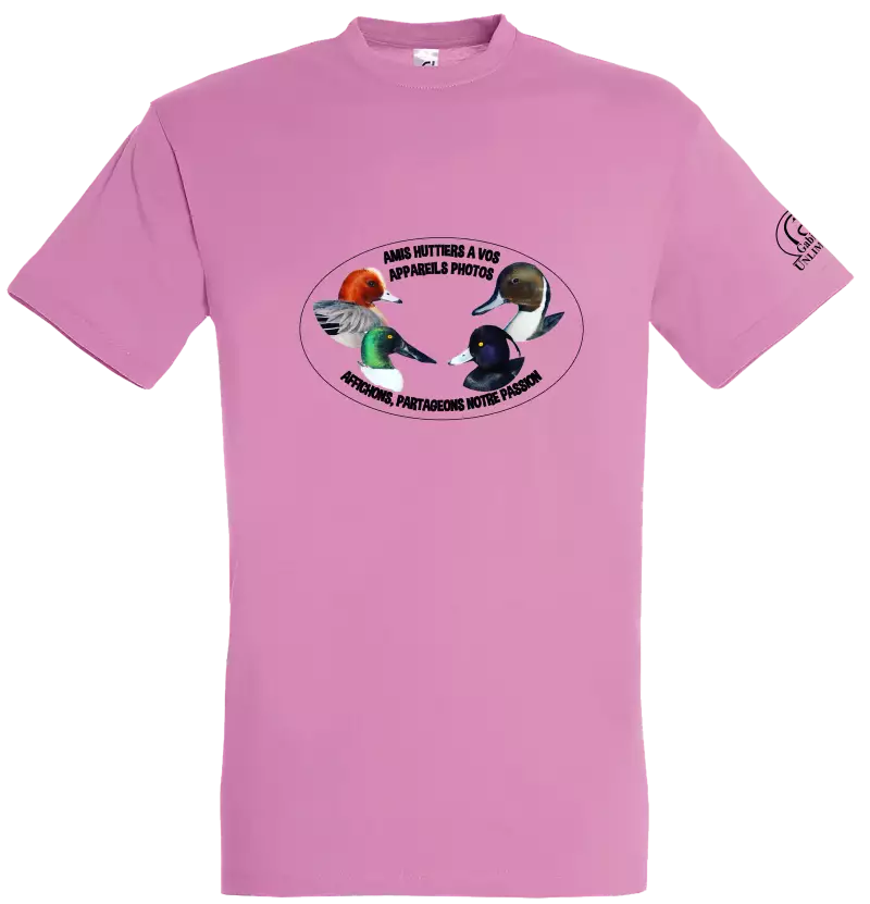 T-shirt rose Amis Huttiers