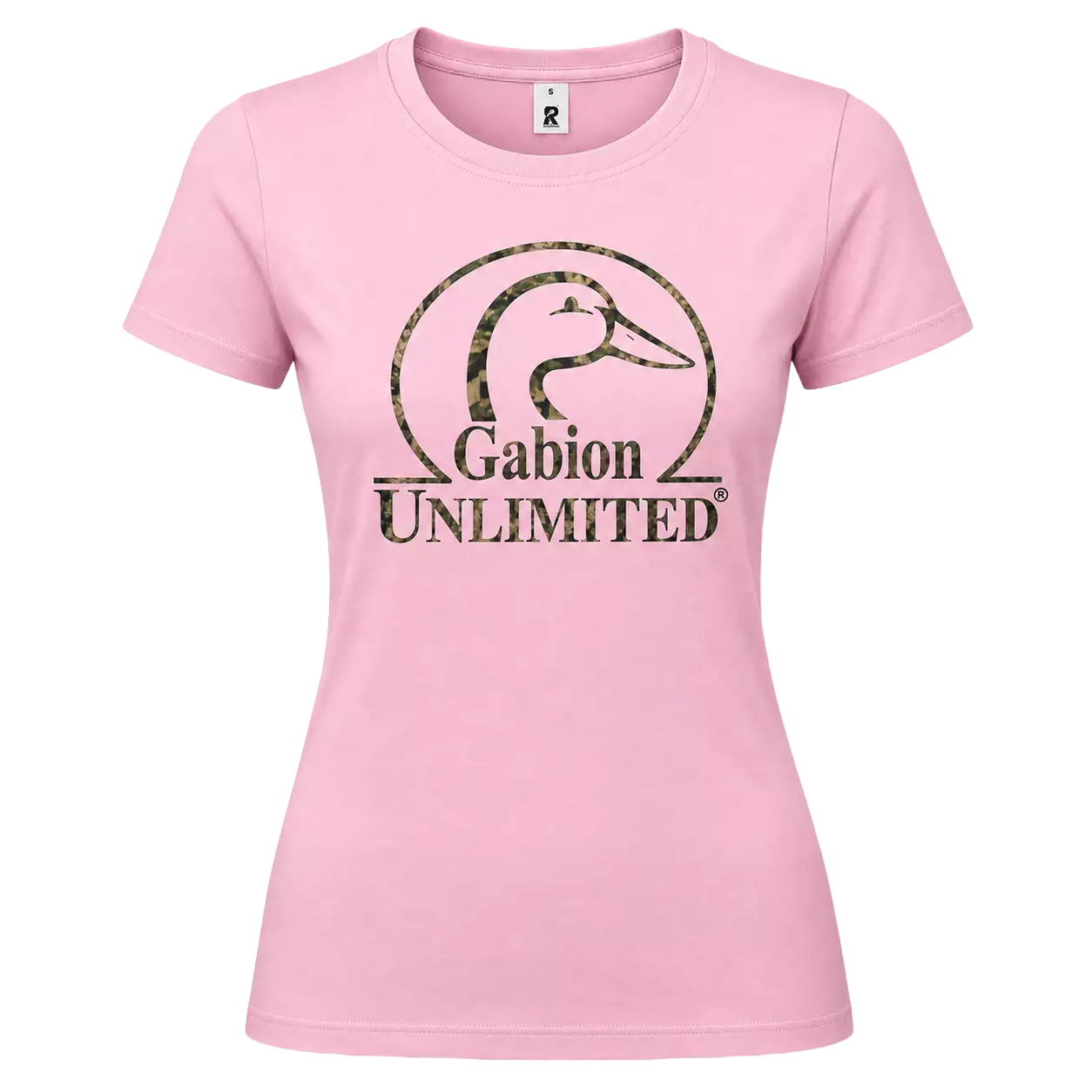 T-shirt Rose Pixel Femme