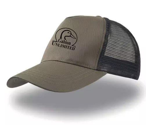 Casquette Filet Kaki & Noire