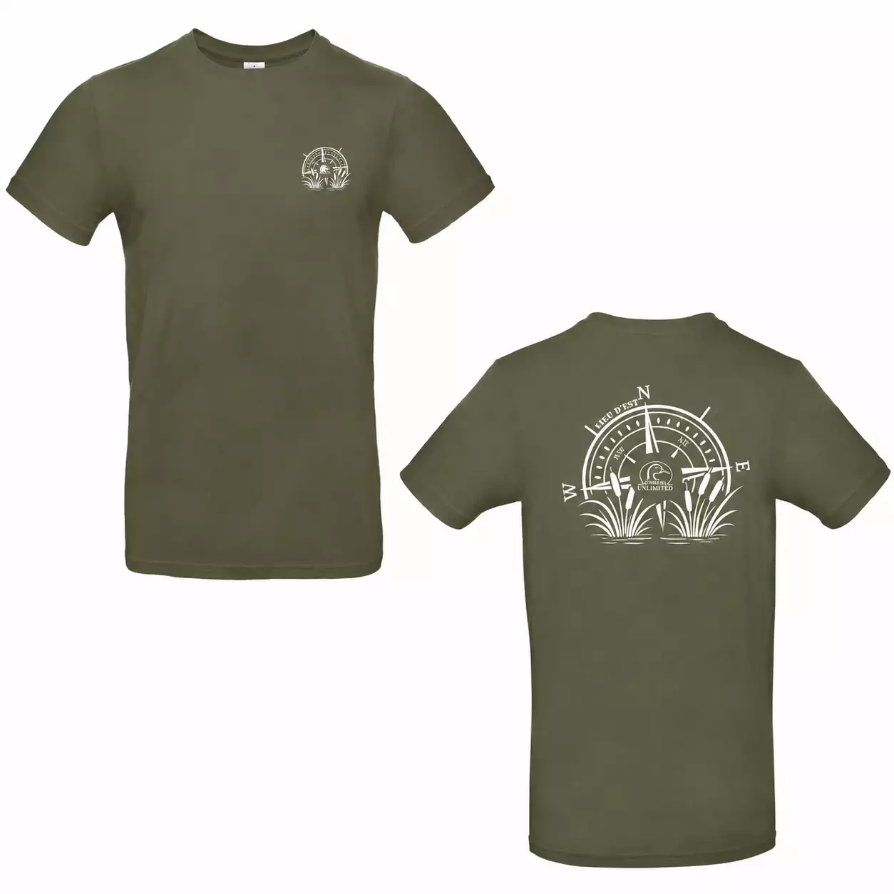 T-Shirt Vent d'Est 2.0 Kaki