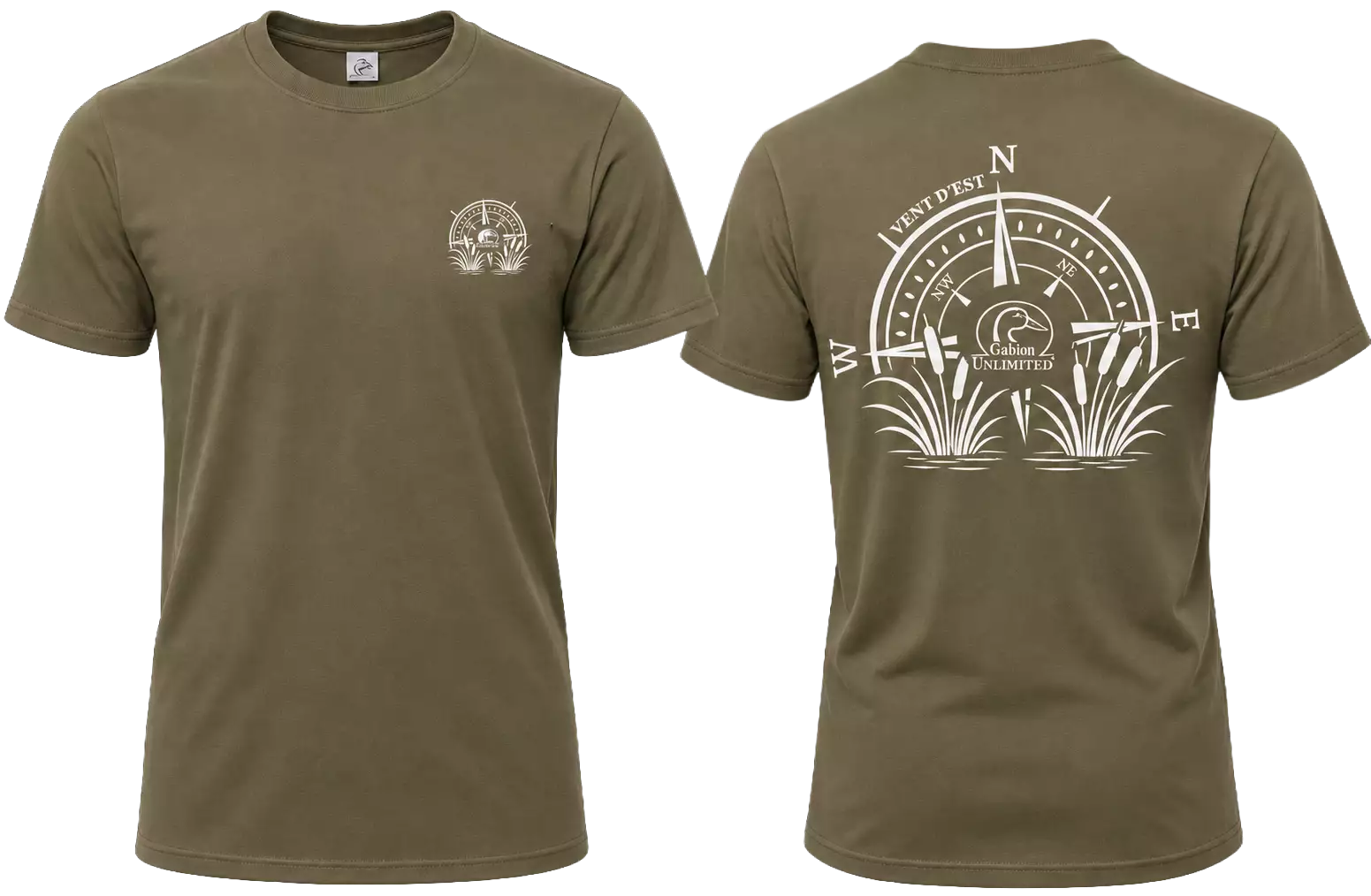 T-Shirt Vent d'Est 2.0 Kaki