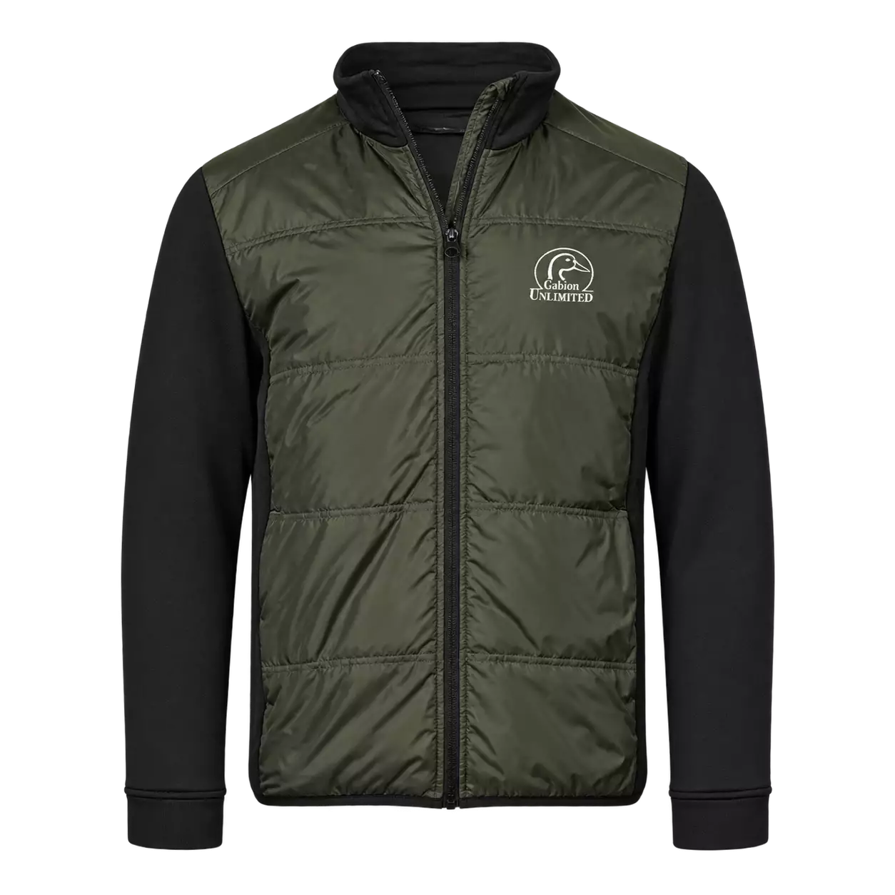 Veste Hybride Kaki & Noire