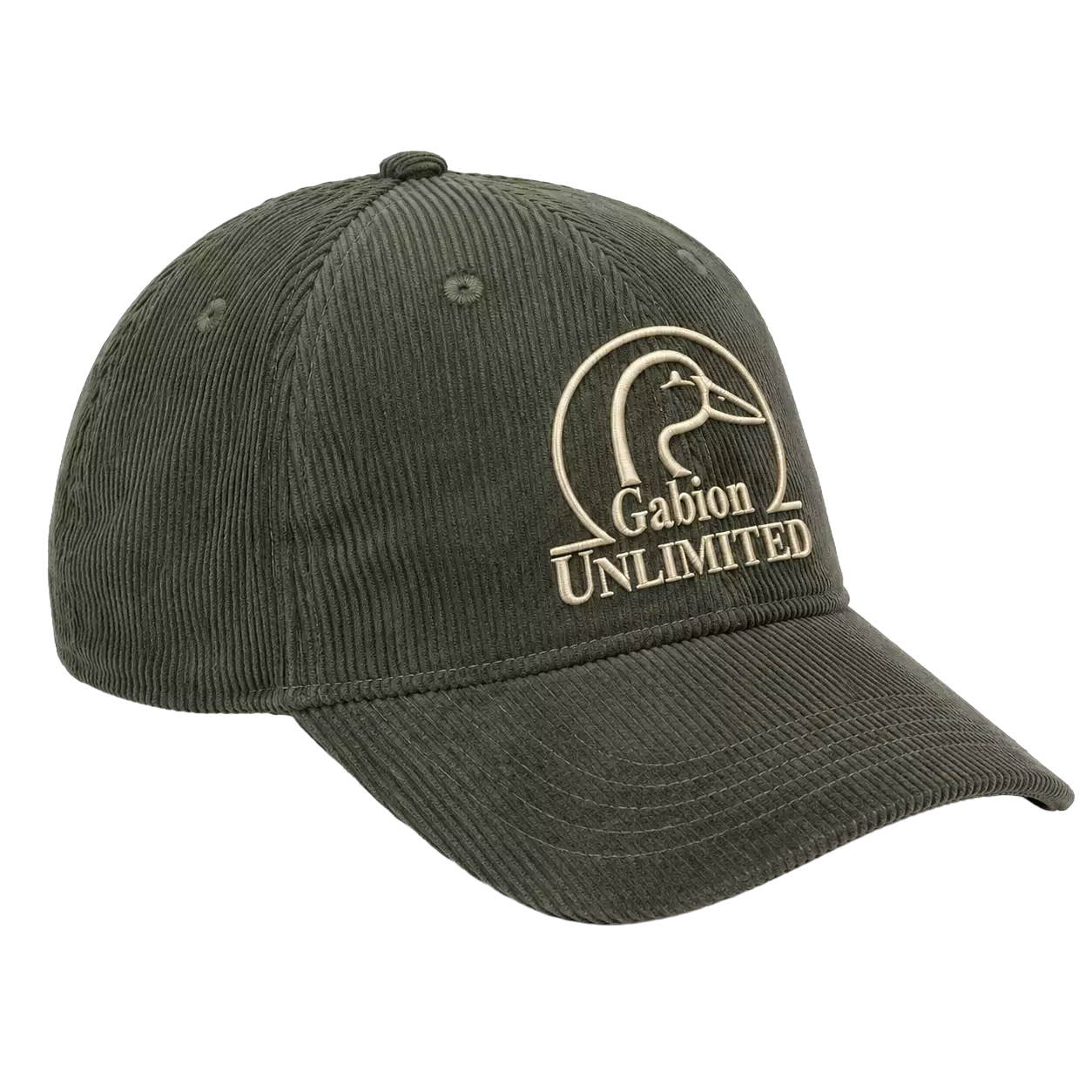 Casquette Velours Kaki